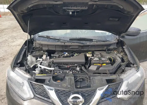 2016 Nissan Rogue Sv z USA, uszkodzony, nr VIN KNMAT2MT0GP735784